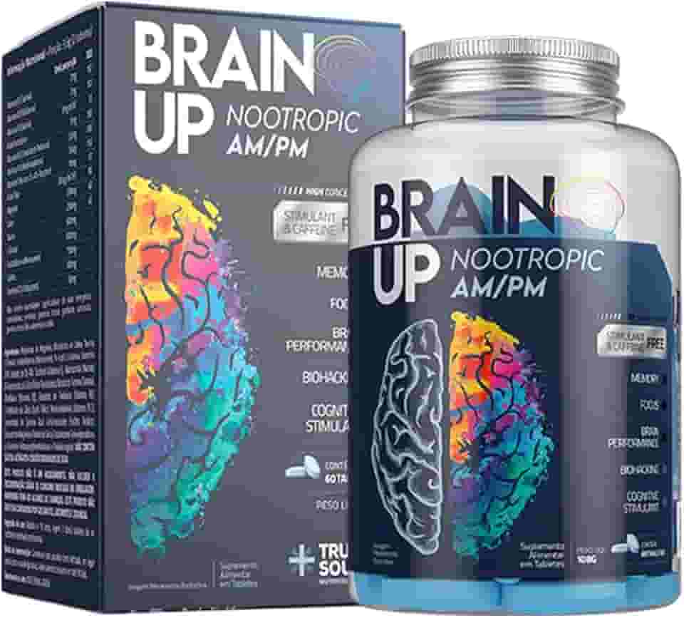 Nootrópico Brain Up AM/PM 60 tabletes True Source