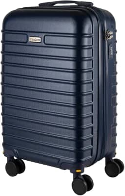 Mala de Bordo 10KG Expansível Padrão Anac Giratória Fan (Azul Marinho Fan)