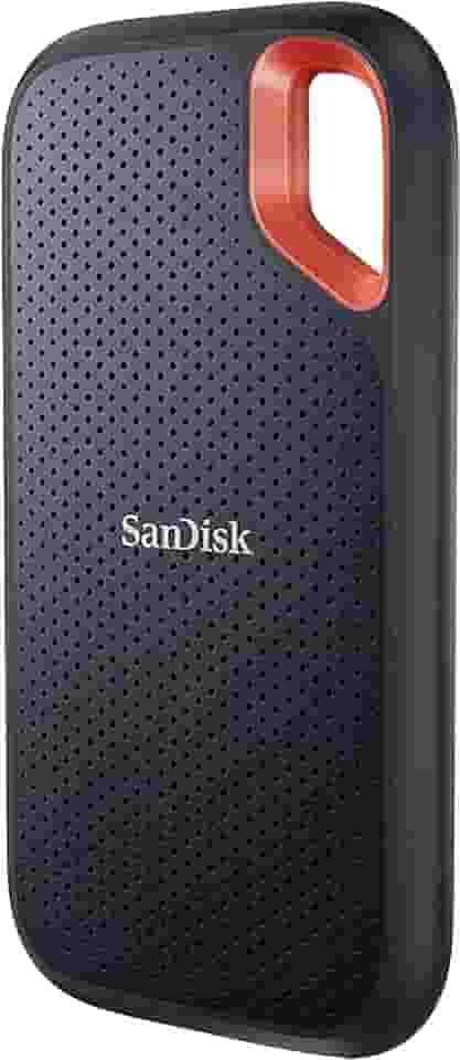 SSD Externo Portátil SanDisk Extreme, 1TB, USB 3.1 Type C USB 3.2 - Leitura 1050 Mbs - SDSSDE61-1T00-G25