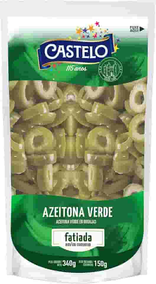 Azeitona Verde Fatiada Stand Up Pouch Castelo , 150g
