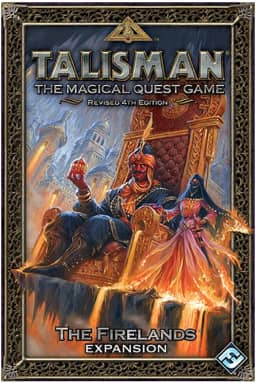 Talisman: The Firelands Expansion - Jogo de Tabuleiro - Fantasia - Para 6 Jogadores - Idade Mínima: 36 Anos