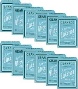 Granado Sabonete Glicerina, Natural, 90g, 12 unidades