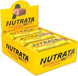 Whey Grego Bar Caixa 12unid - Nutrata Barra de Proteina Sabor:Havanna (Doce de Leite Havanna)