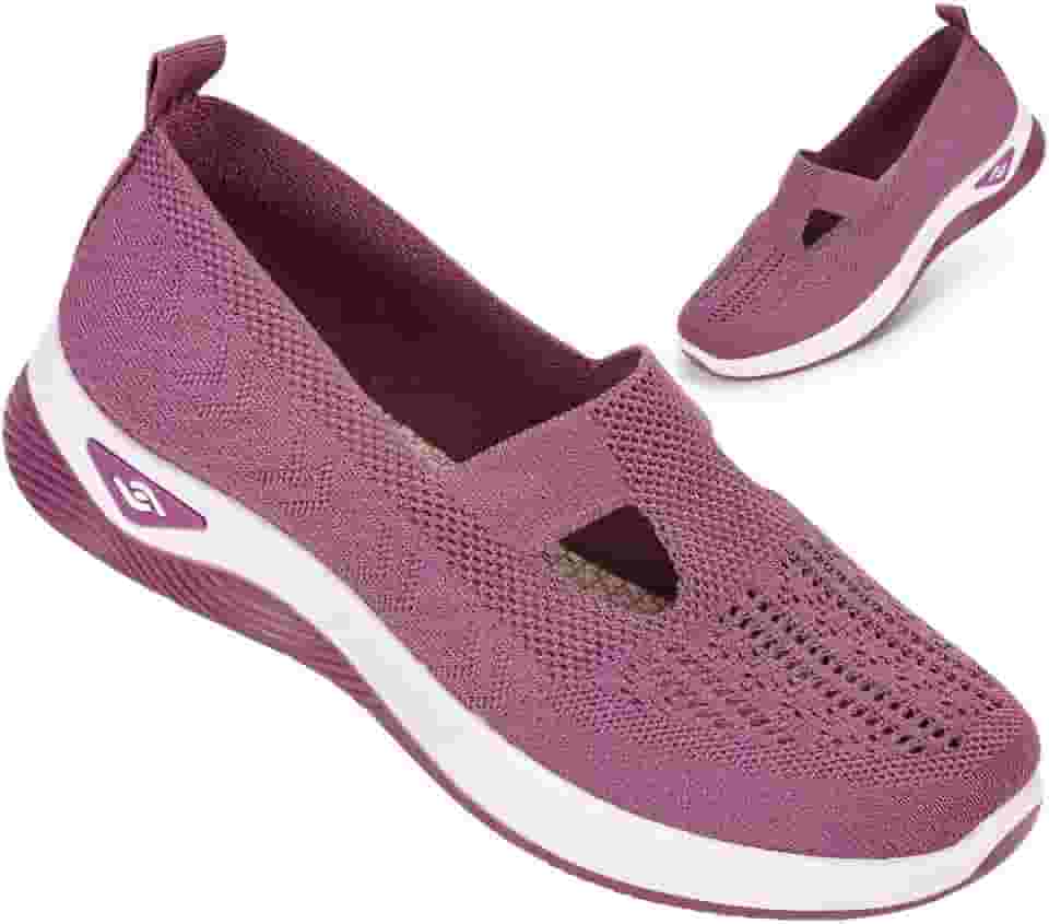 Respirável Tênis de Corrida Suporte de Arco Sapatos de Caminhada