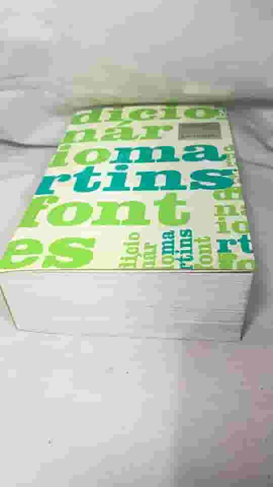 Dicionário Martins Fontes Italiano Português