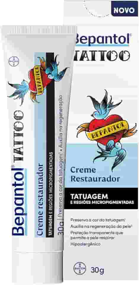 Bepantol Derma Tattoo, Hidratante Corporal e Pomada Restauradora, 30g