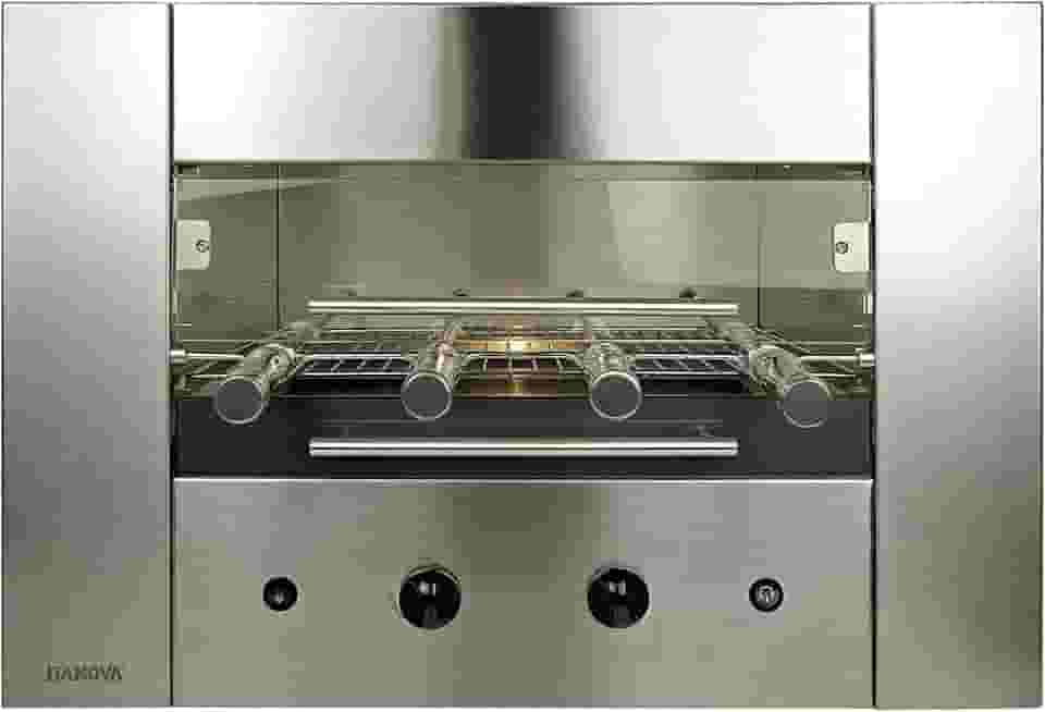 Churrasqueira 4 espetos a Gás GLP - A