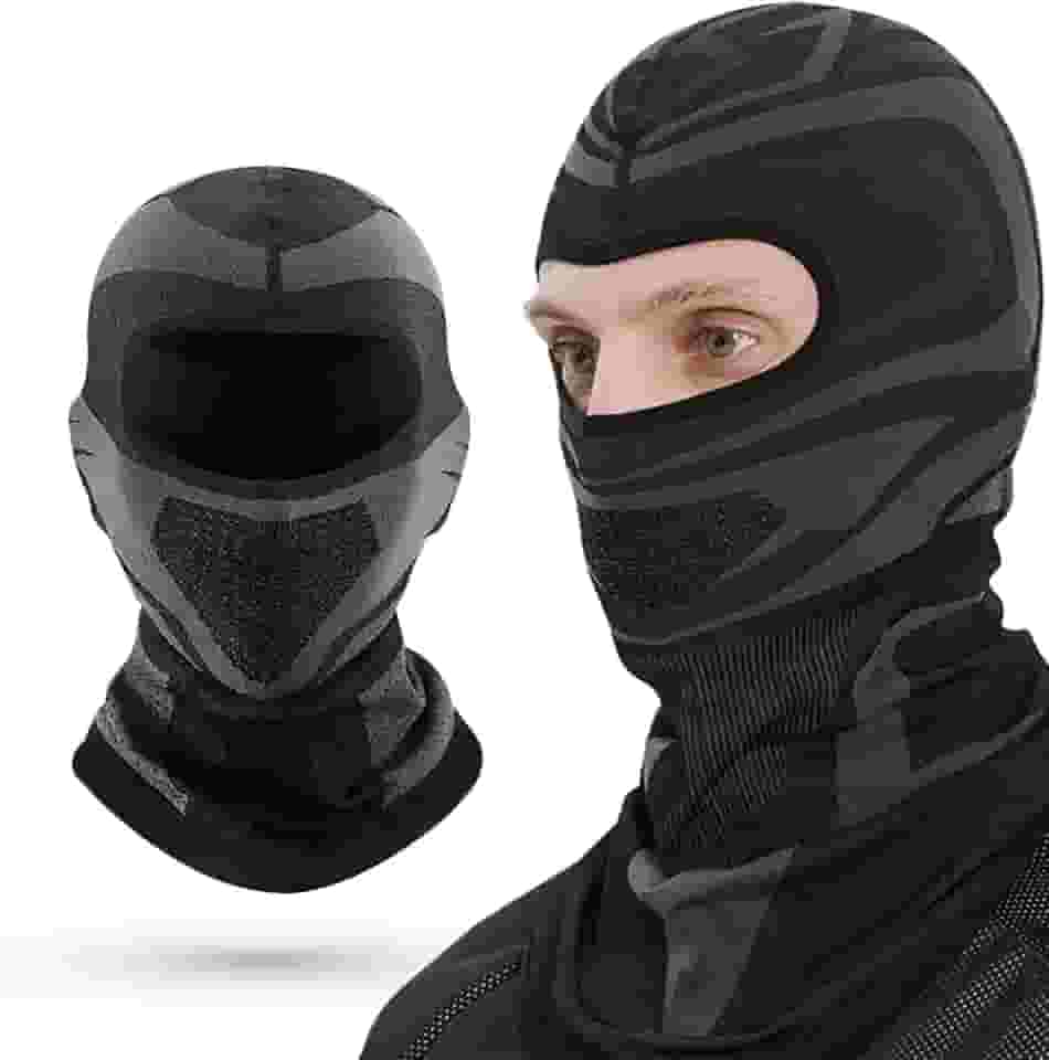 Touca Ninja Toca Balaclava Proteção Uv Térmica Resistente Frio Vento Calor Máscara para Moto Motoqueiro Gorro Bandana Toca