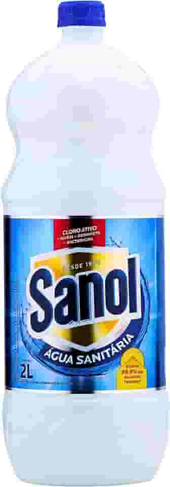 Água Sanitária, Sanol, 2 Litros, Branca