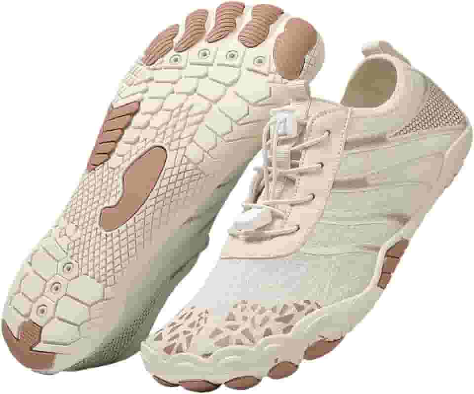 Tênis Hike Barefoot feminino masculino, sapatos aquáticos profissionais, sapatos de caminhada descalço, bico largo, antiderrapante, respirável
