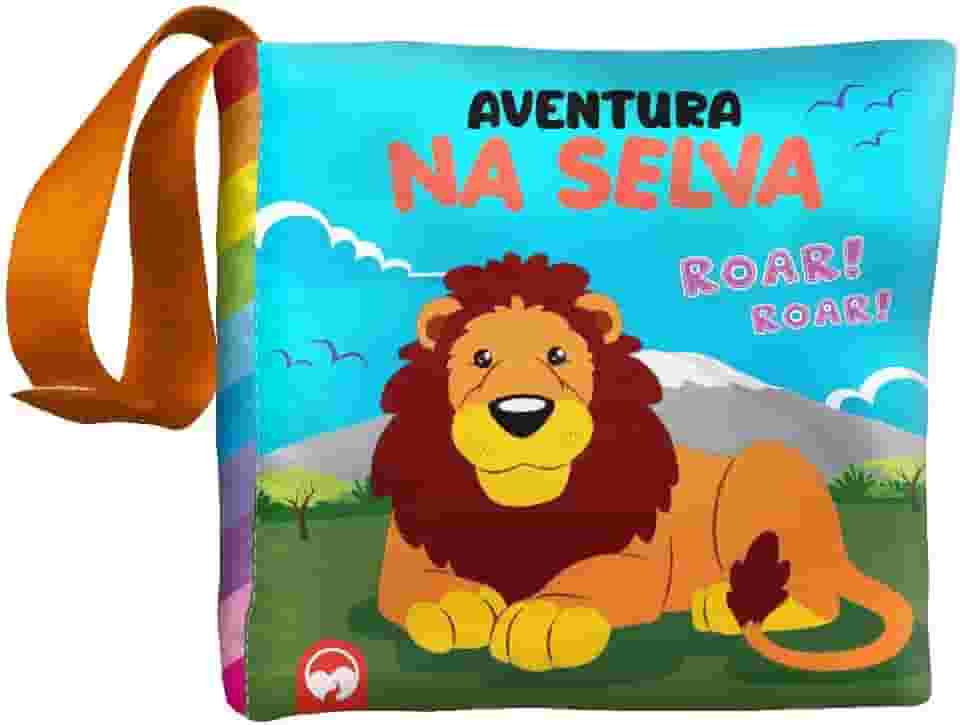 BEBÊ FELIZ - AVENTURA NA SELVA: LIVRO DE PANO INFANTIL