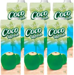 Água de Coco Néctar Coco Refresh 1l 6 Unidades