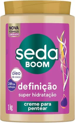 Seda Creme Para Pentear Boom Definição Pote 1Kg