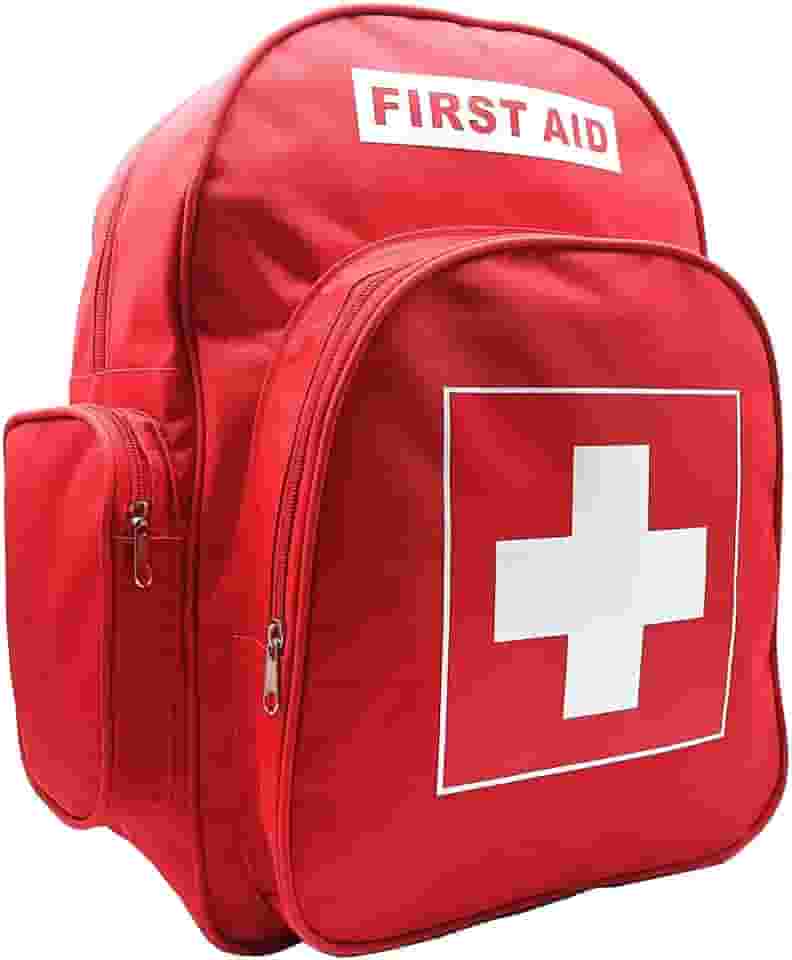 Mochila de primeiros socorros, mochila médica vazia, bolsas de emergência, trauma, para acampamento, férias, ao ar livre, animal de estimação, cão, gato