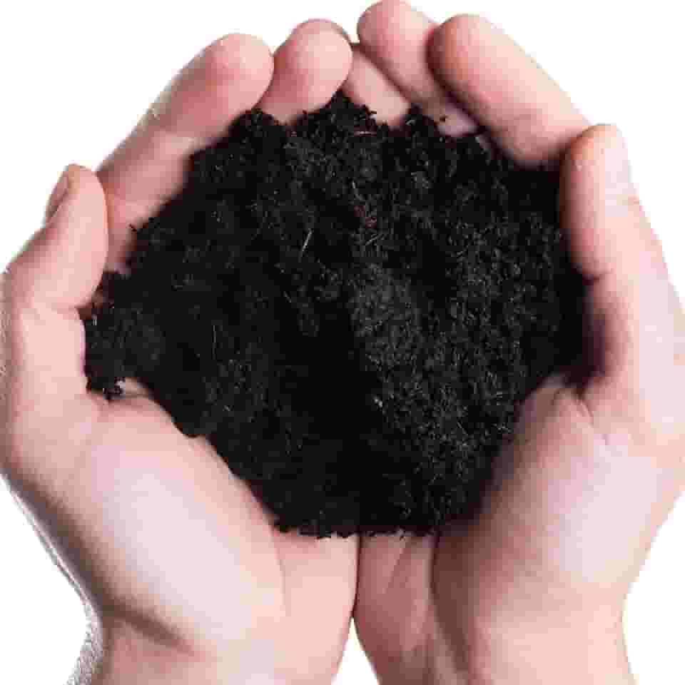 Terra Vegetal 5kg - Solo Rico em Matéria Orgânica - Pronta para Plantio - Ecológico