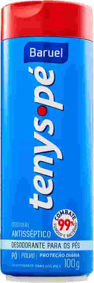 Tenys Pé Baruel Orginal Pó 100g - Desodorante em pó para os pés