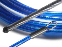 Puxa Fio Passa Fio Guia Sonda Profissional Alma De Aço Resistente Durável PF (Azul, 5 Metros)