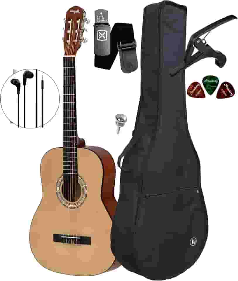 Violão Canhoto Acústico Denver +Capa E Acessórios (NTS)