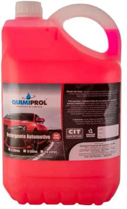Detergente Automotivo Concentrado Com Cera de Carnaúba 5 Litros