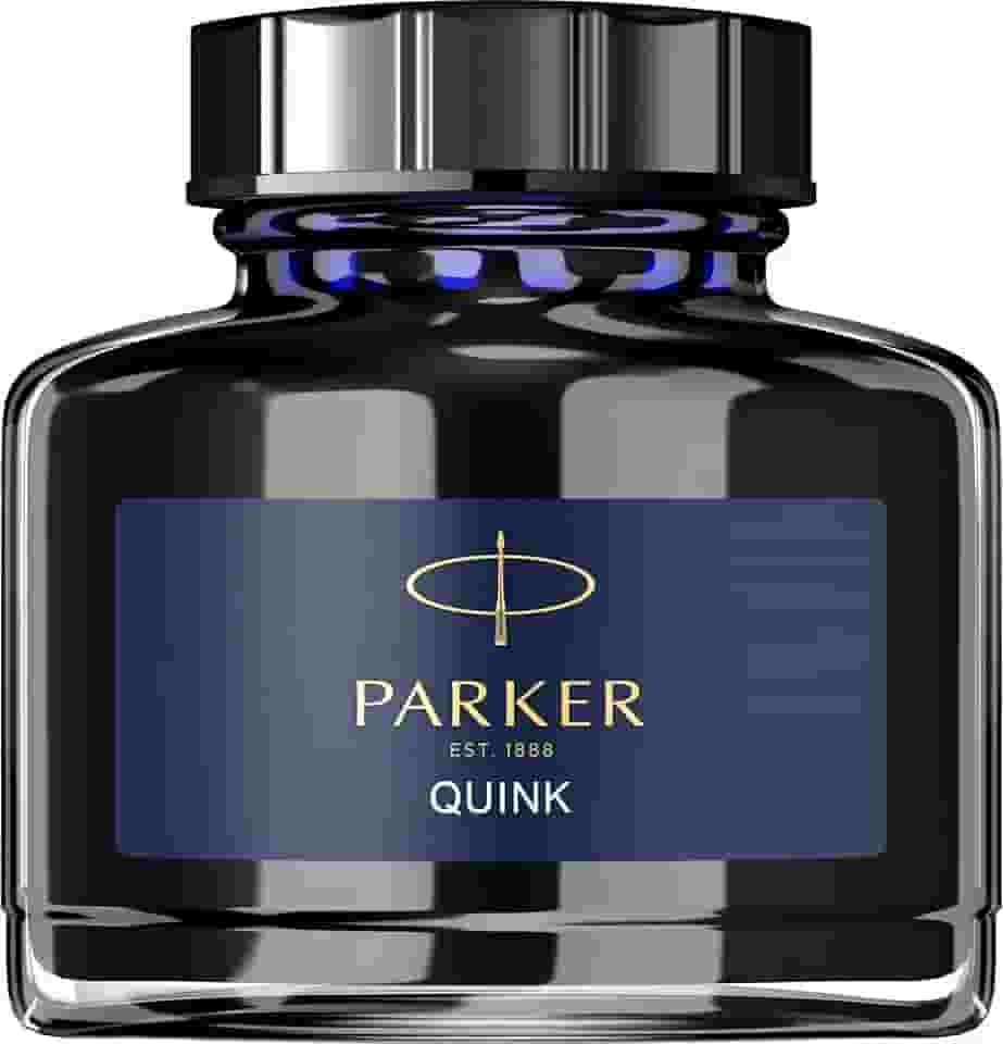 Parker 1950378, Vidro De Tinta Quink Azul Negro, 57 ml