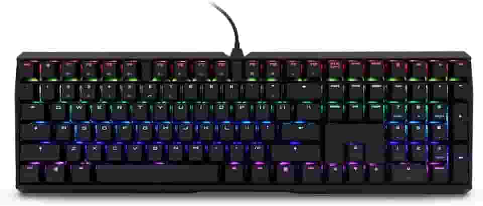 CHERRY MX Board 3.0 S teclado mecânico com fio caixa de alumínio MX vermelho interruptores silenciosos para jogos e escritório