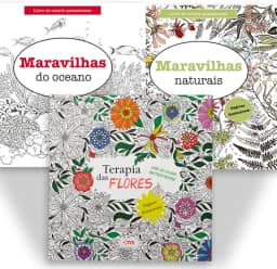 Coleção “Terapia das Cores – Livros para colorir antiestresse'