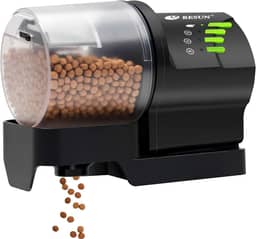 Ycozy Alimentador Automático De Peixes Para Aquário Distribuidor Automático De Alimentos Com Temporizador Para Tanques Pequenos, Aquários - Alimentadores Alimentados Por Bateria/Plug-In Para Peixes Do