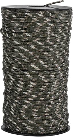 Corda De Segurança, Corda De Escalada, Corda De Escalada Dinâmica, Caça Ao Ar Livre De Poliéster Durável Para Escalada Em árvores(camuflagem florestal)