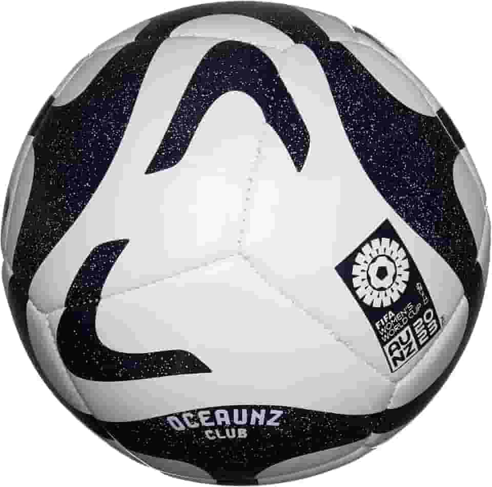 adidas Bola feminina unissex para adultos, copa do mundo, branco/azul-marinho 3