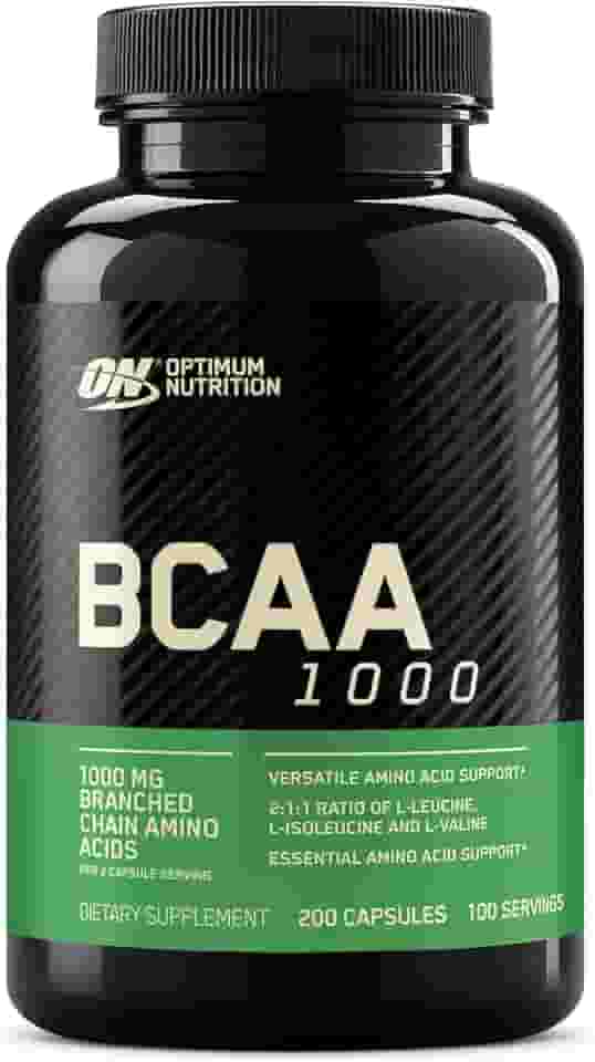 BCAA Mega-Size 1000 (200 Caps), Optimum Nutrition