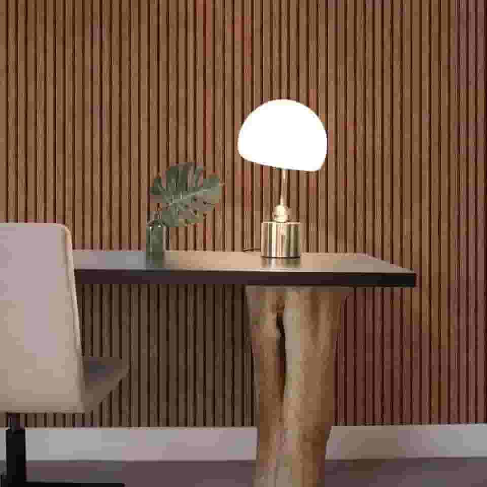 Papel De Parede Autocolante Adesivo Lavavel 3d (Madeira Ripado Louro Freijo)