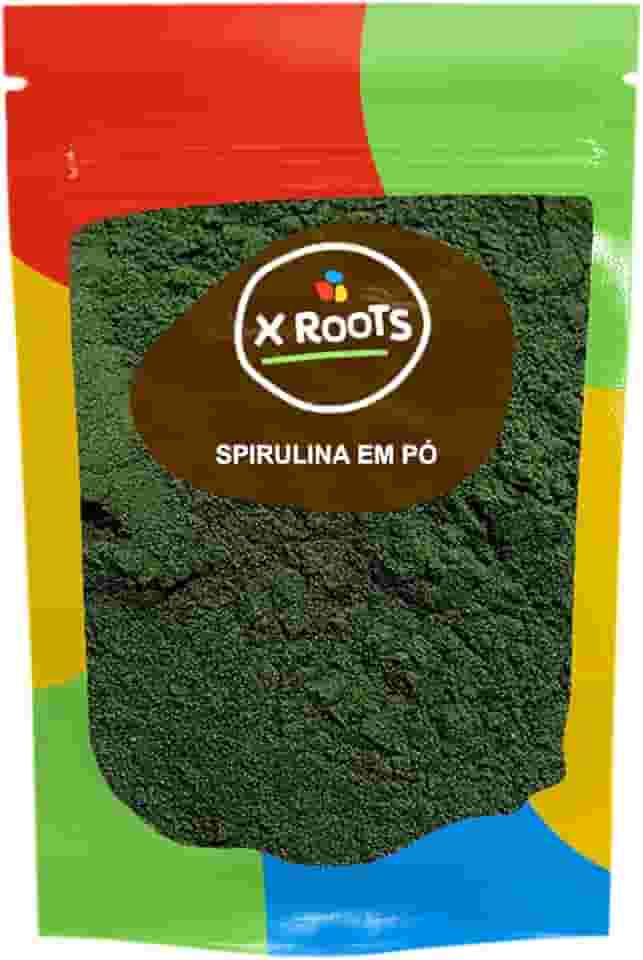 Espirulina Spirulina em Pó, Suplemento Natural, 500gr - X Roots
