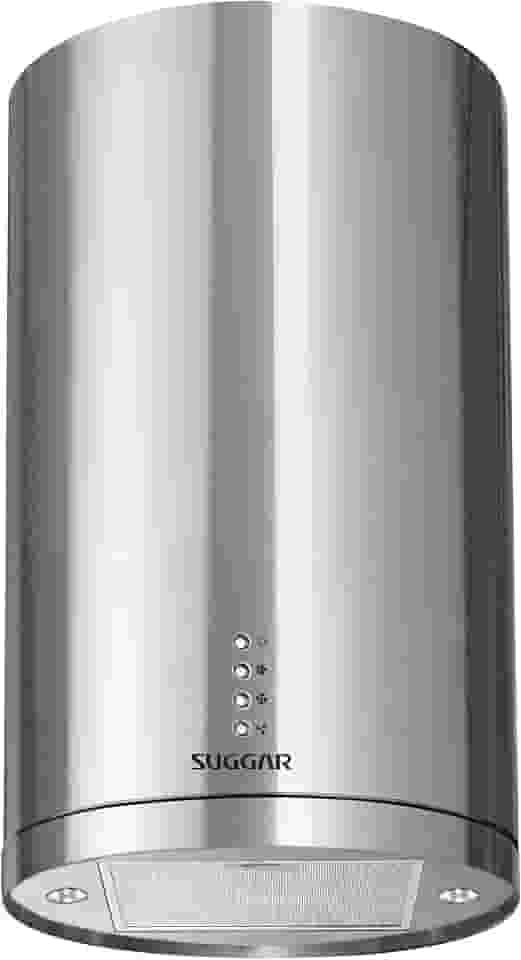 SUGGAR COIFA ILHA REDONDA QUARTZO INOX 35CM 220V TP3522IX
