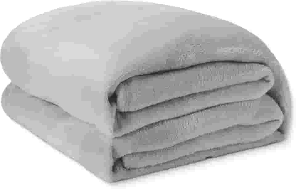 Cobertor Casal Soft Microfibra Toque Aveludado Antialérgico Coberta Dupla Face Confortável Ótima para o Dia Dia - 1,80m x 2,00m (1, Chumbo)