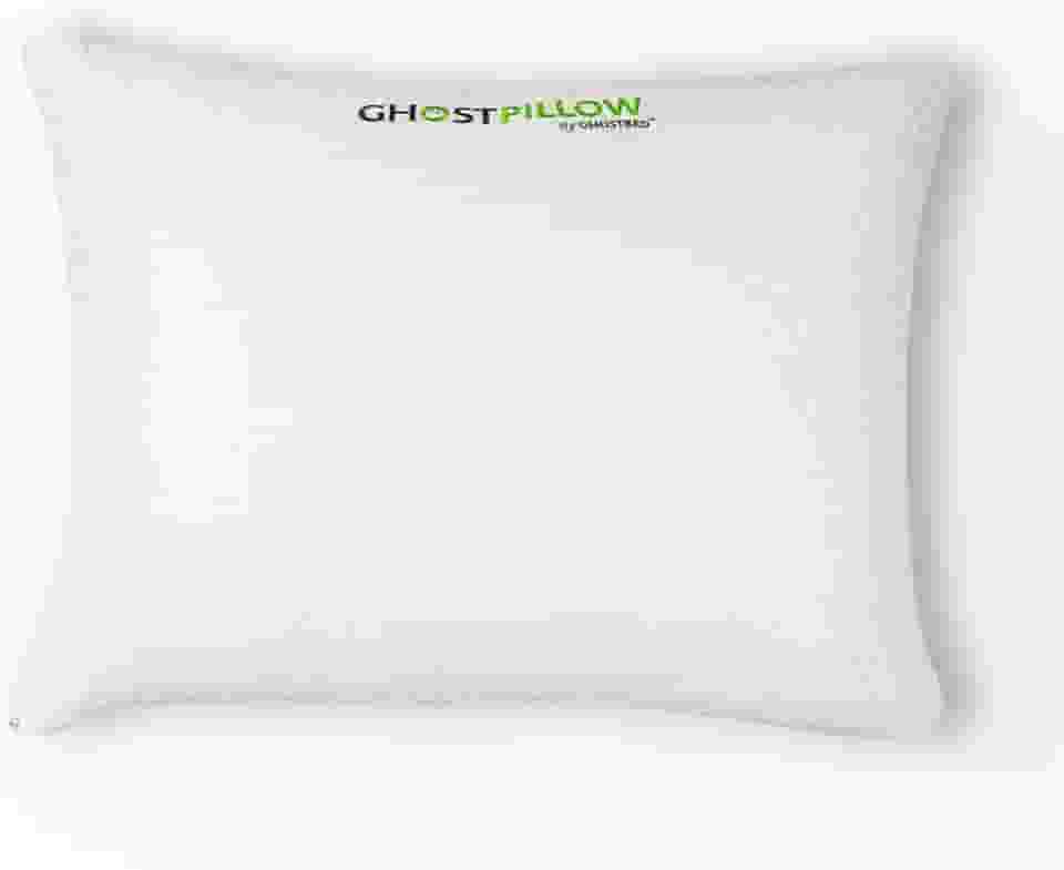 GhostBed Almofada de espuma viscoelástica desfiada com espuma viscoelástica de gel ajustável e capa respirável refrescante - Travesseiros de espuma viscoelástica desfiada tamanho padrão certificado