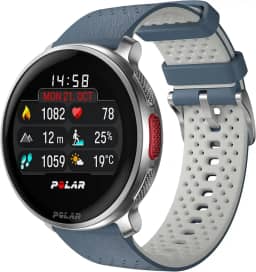 Polar Vantage V3 Azul e Branco - Relógio esportivo com GPS, monitor de frequência cardíaca avançado e bateria duradoura, Smartwatch, mapas offline, relógio de corrida, relógio para triatlo