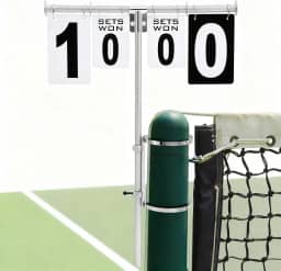 Marcador de pontuação de tênis compatível com a maioria dos conjuntos de placar para voleibol, basquete, atividades ao ar livre