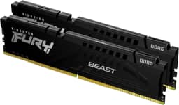 Kingston Fury Beast 16GB (2x8GB) 5600MT/s DDR5 CL36 Kit de memória de desktop de 2 | AMD Expo | Plug N Play | KF556C36BBEK2-16