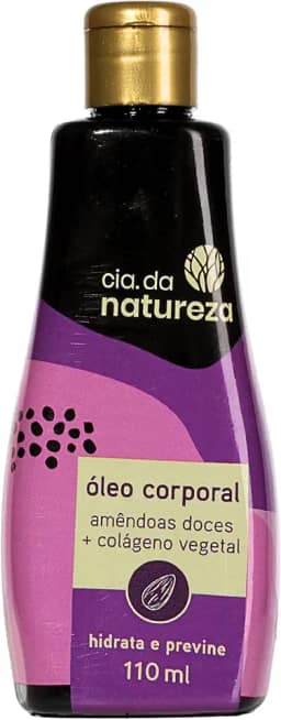 Cia Da Natureza - Oleo Corporal Cia Da Natureza 110Ml A Doce E Colageno
