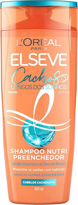 ELSÉVE Shampoo Nutri Preenchedor Elseve Cachos Longos Dos Sonhos 400Ml
