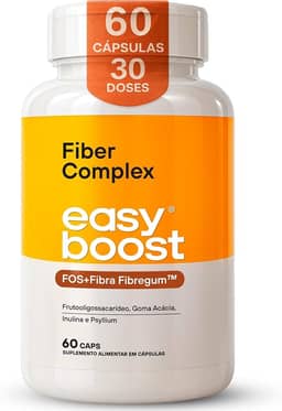 Fiber Complex Easy Boost Fibra Fibregum Psyllium Fos 60 Caps