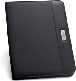 Pasta Executiva Congresso A4 Edge com Ziper TopGet (Preto)