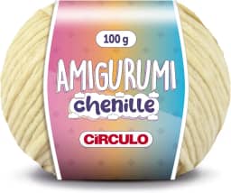 Linha Amigurumi Chenille - Circulo - 100g - 110 metros - 909 TEX (7072-Centeio)