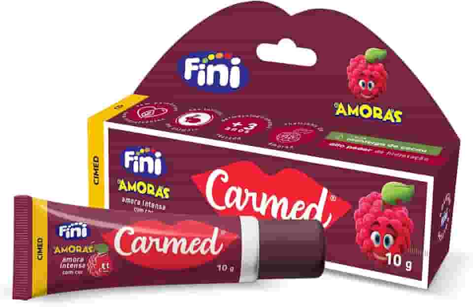 Carmed Fini Amora Intensa Hidratante Labial com cor 10g