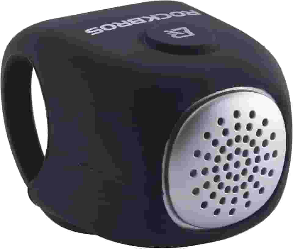 ROCKBROS Electra Campainha de bicicleta elétrica para ciclismo, buzina, buzina de bicicleta resistente à água