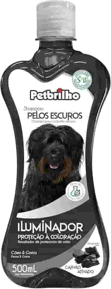 Petbrilho Shampoo Pelos Escuros 500Ml Para Cães