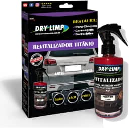 Revitalizador Titanio de Parachoque, Plástico queimado do sol 250ml