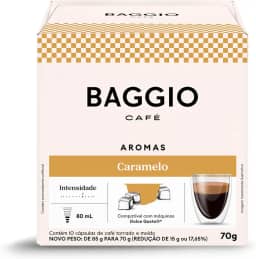 Baggio Café Cápsulas De Café Aroma Caramelo Compatível Com Máquinas Dolce Gusto Contém 10 Cápsulas