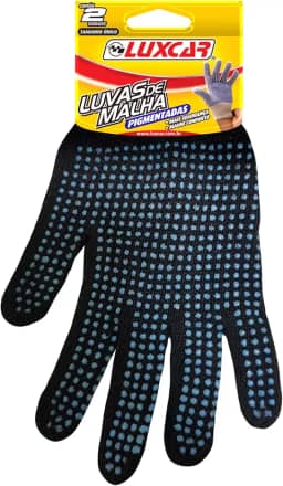 Luxcar Luva de Malha com PVC – Pigmentada