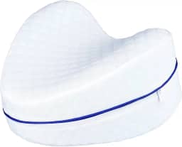 Almofada de perna de joelho Almofadas de perna para dormir, almofada de joelho para quem dorme de lado, alívio ciático, dor na lombar, dor na perna, dor no joelho, dor no quadril e nas articulações, auxílios na gravidez, dor de cirurgia